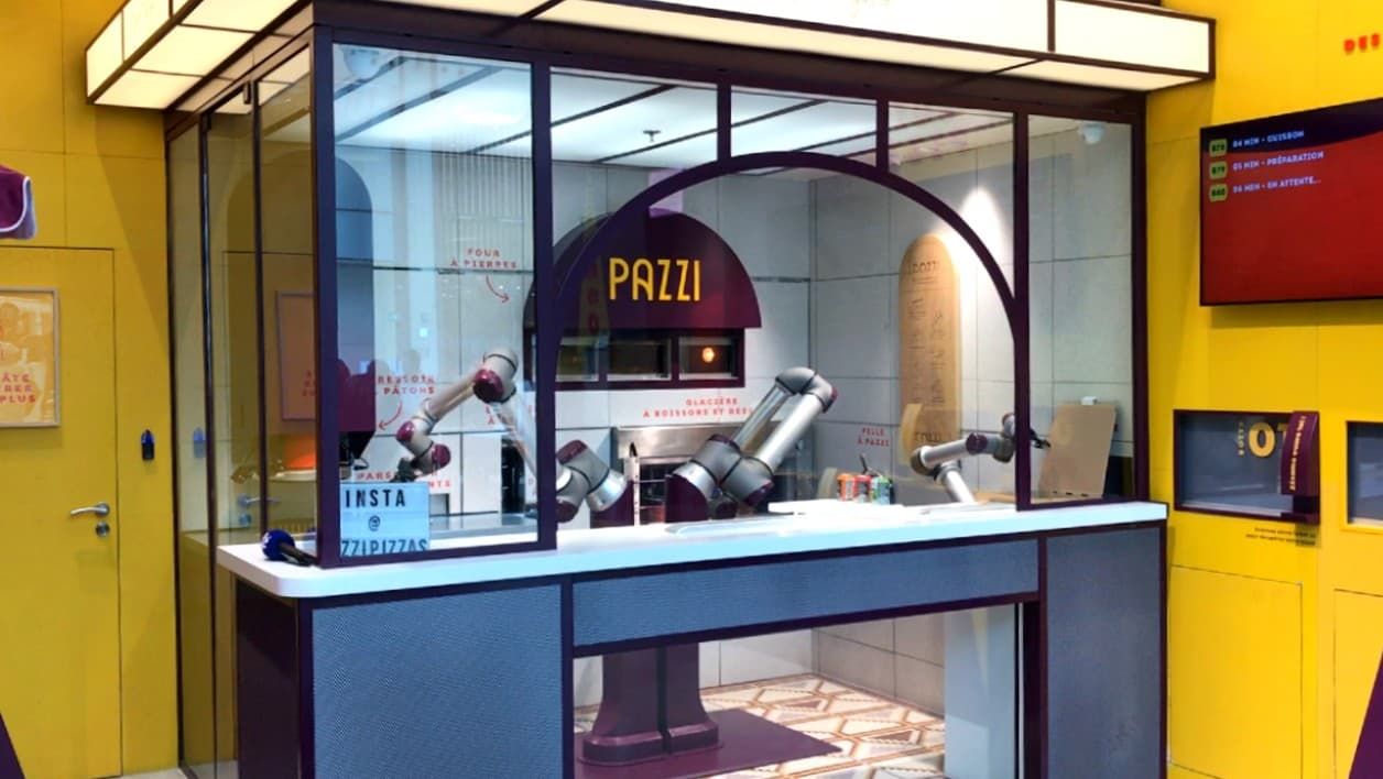🍕 Chez Pazzi, le pizzaiolo est un robot !